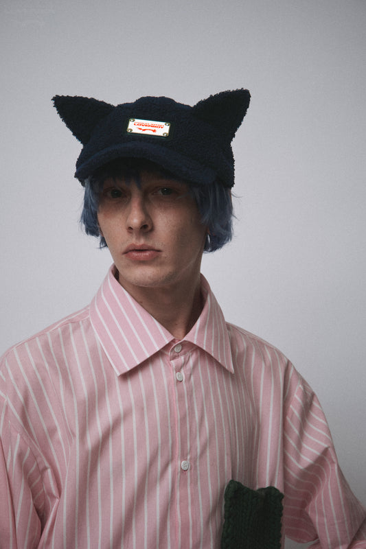 TEDDY EARS CAP in NAVY