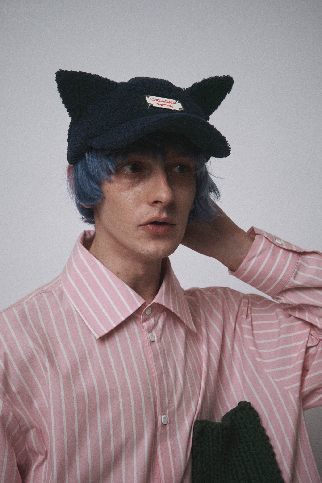 TEDDY EARS CAP in NAVY