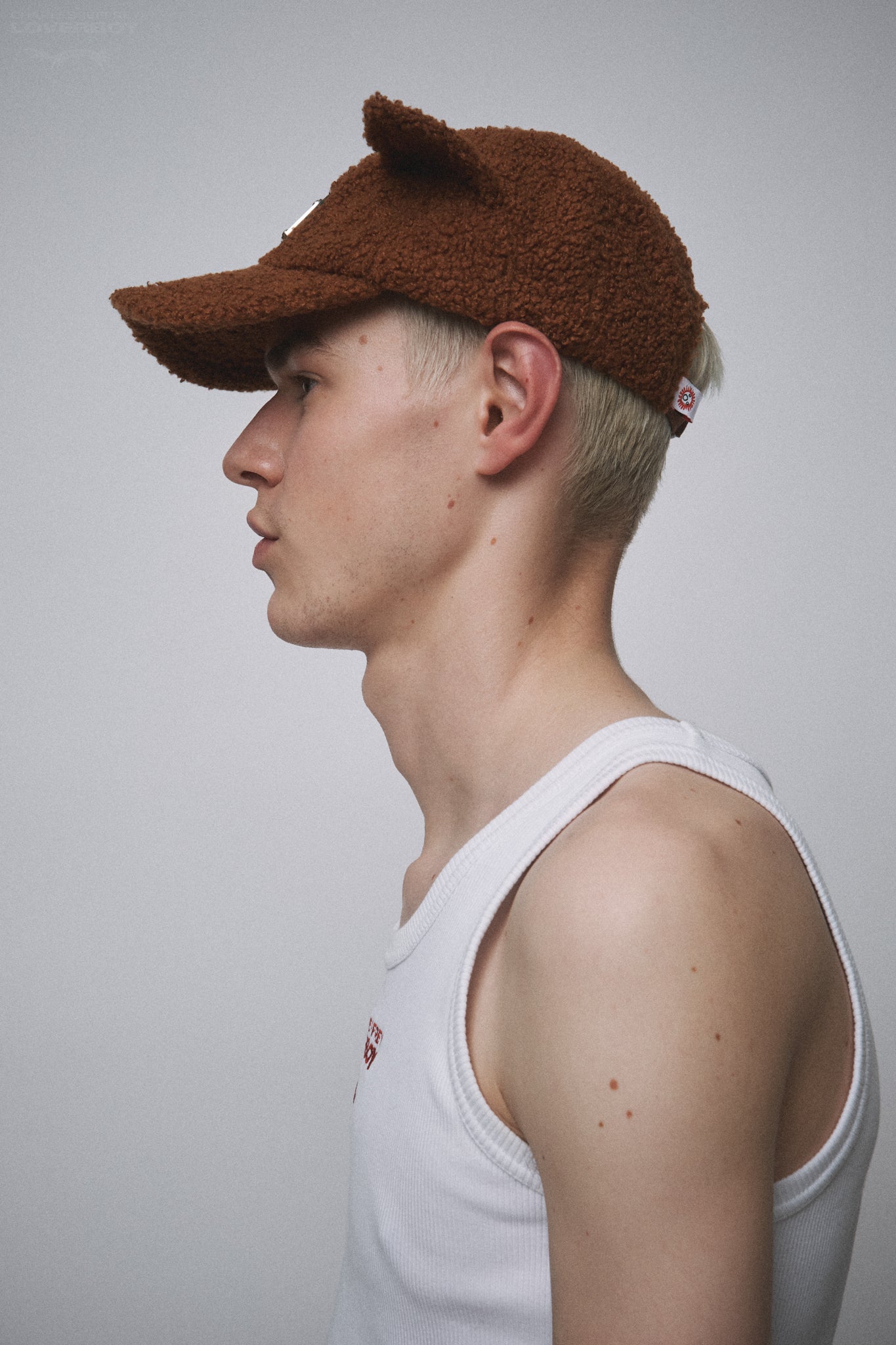 TEDDY EARS CAP in BROWN
