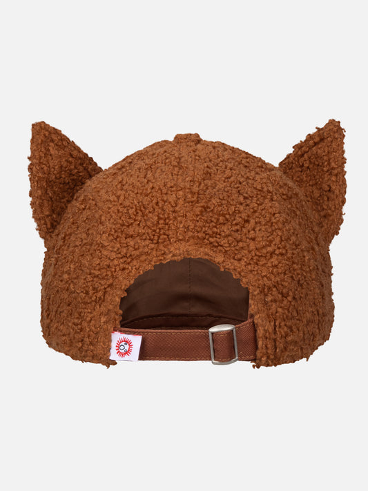 TEDDY EARS CAP in BROWN