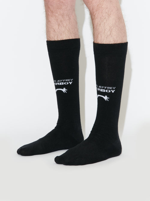 LOVERBOY SOCK - MULTIPACK in WHITE-BLACK