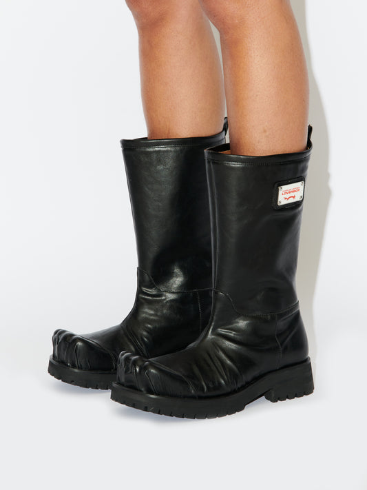 BOOT MOGGIES in BLACK