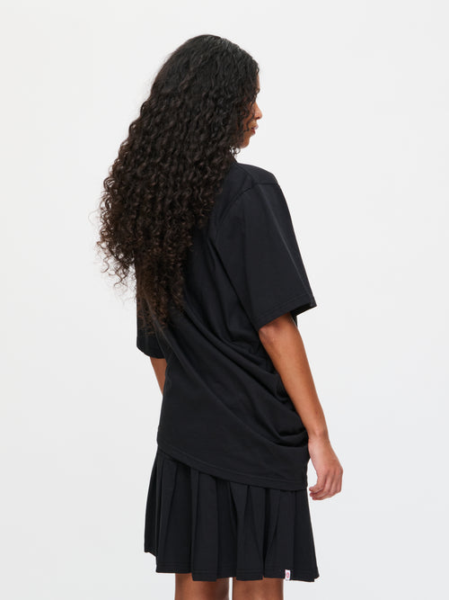TOPSY TURVY JERSEY DRESS in BLACK | Charles Jeffrey Loverboy