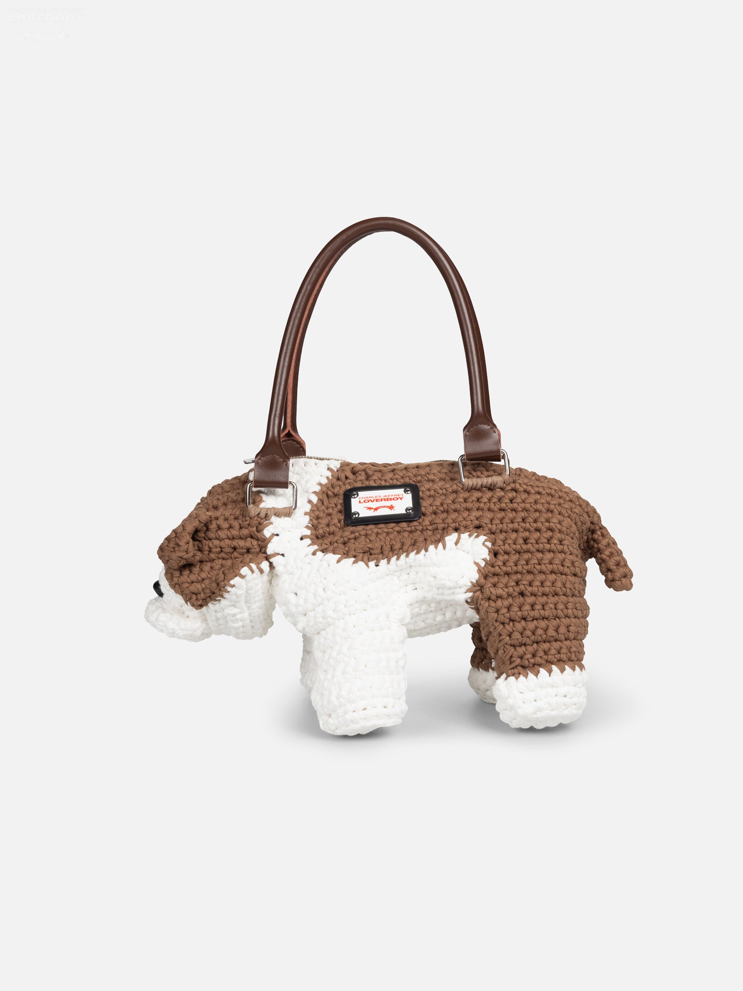 BULLDOG BAG in BEIGE ECRU