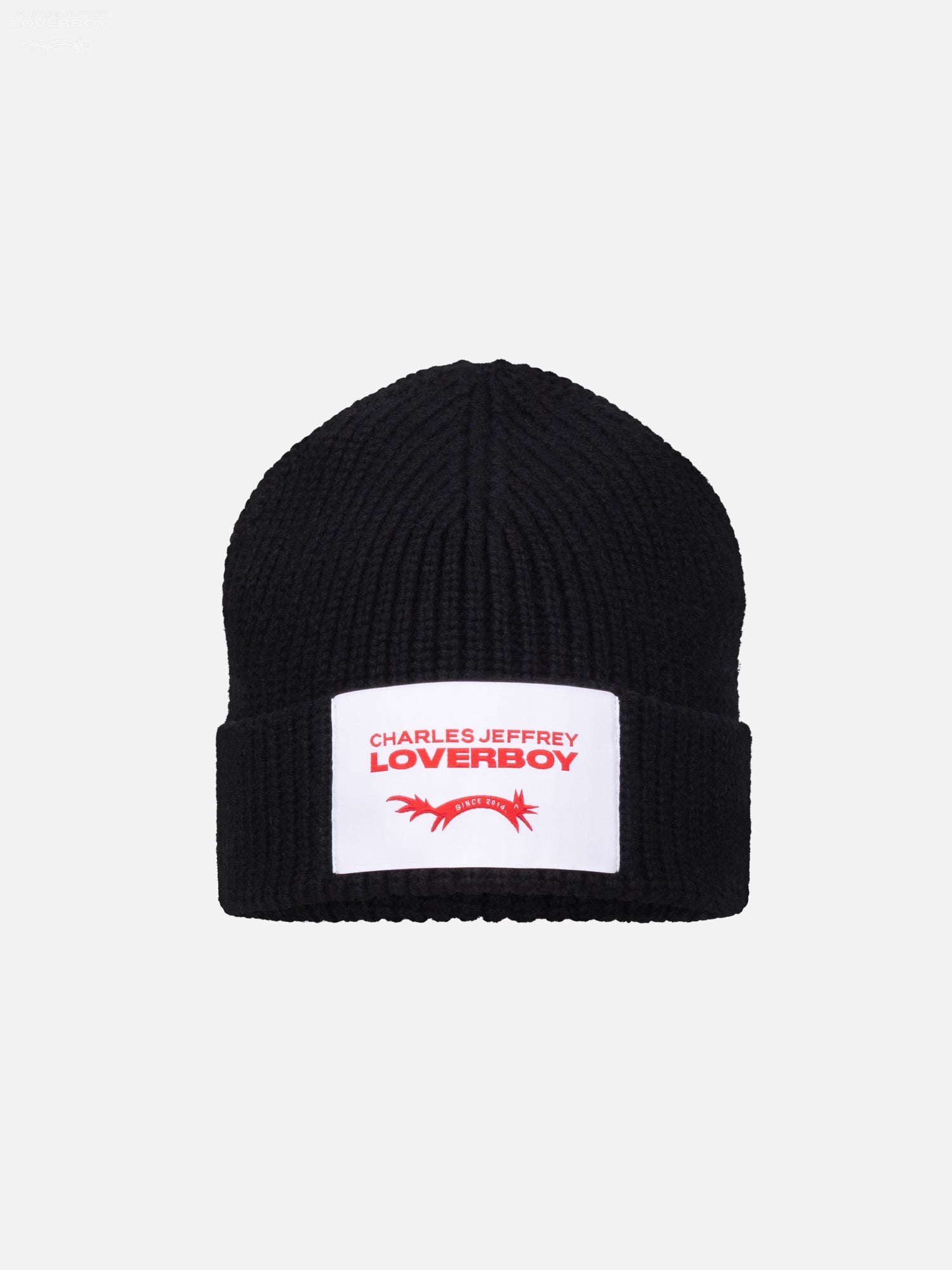 CHUNKY RIB BEANIE EXCLUSIVE in BLACK