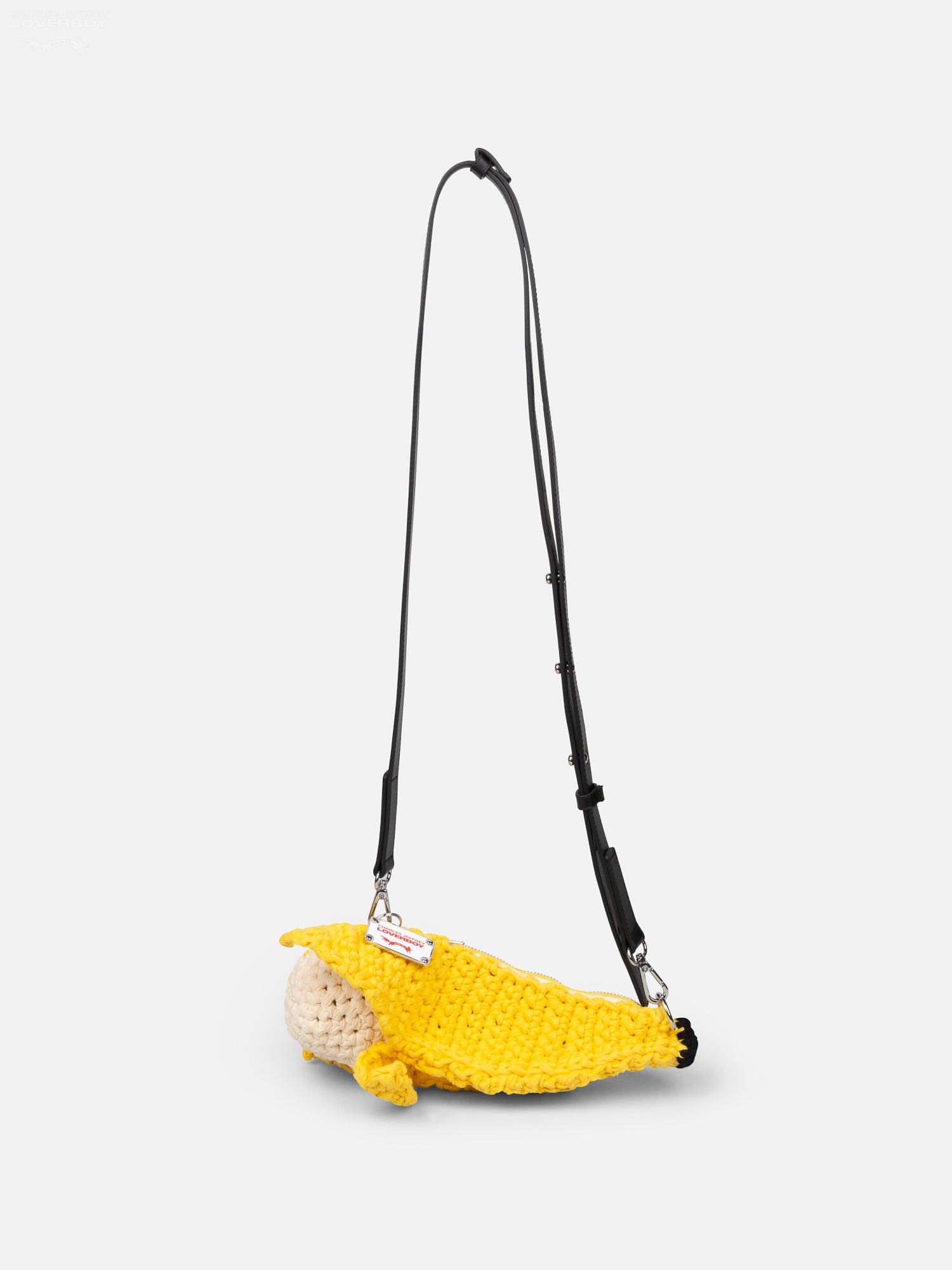 MINI BANANA BAG in YELLOW ECRU