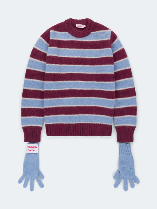 GLOVES MOHAIR JUMPER - EXCLUSIVE
