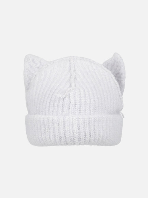ALPACA CHUNKY EARS BEANIE EXCLUSIVE in GREY | Charles Jeffrey Loverboy