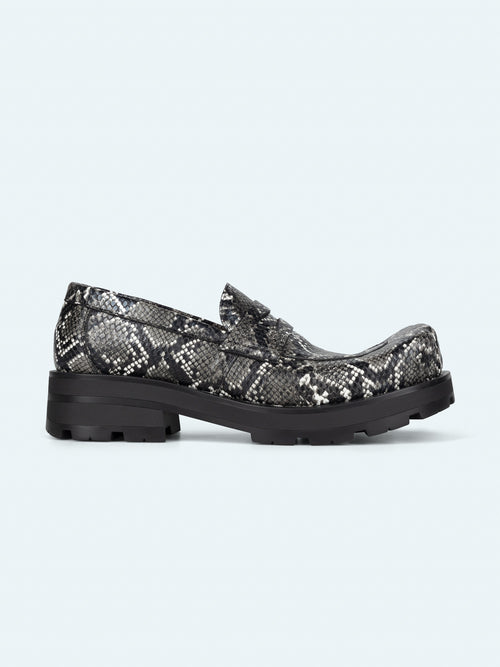 SHEATHED MOCCASIN MOGGIES in GREY | Charles Jeffrey Loverboy