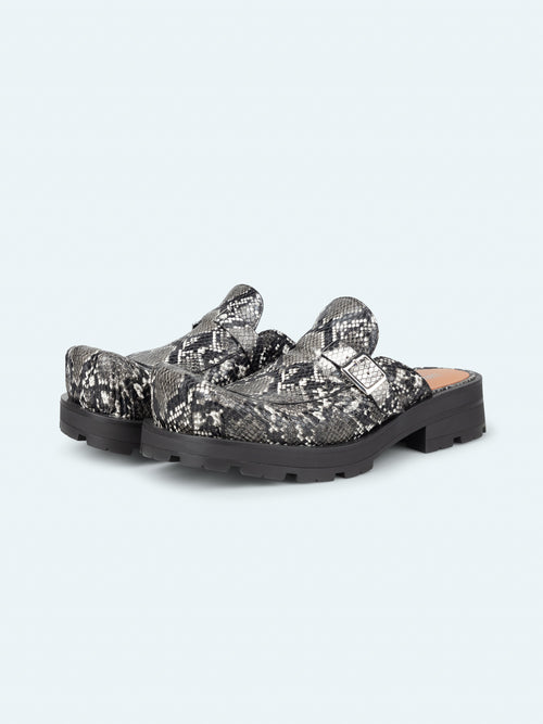 SHEATHED MULE MOGGIES in GREY | Charles Jeffrey Loverboy