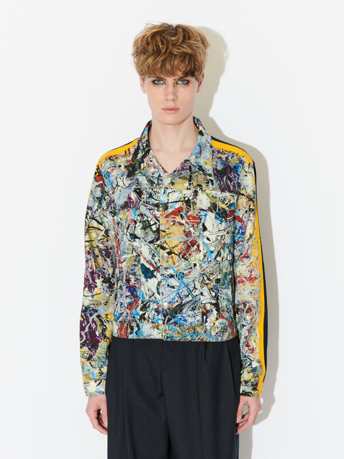 ART DENIM JACKET | Charles Jeffrey Loverboy