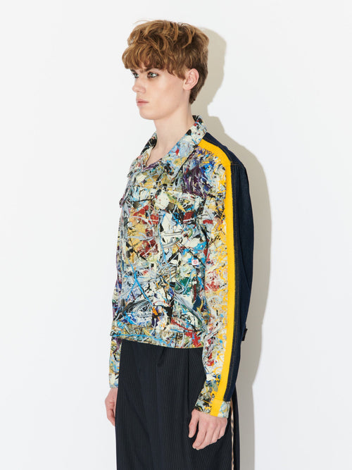 ART DENIM JACKET | Charles Jeffrey Loverboy