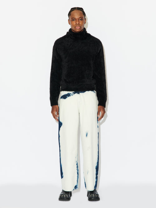 FLUFFY EARS BALACLAVA JUMPER | Charles Jeffrey Loverboy