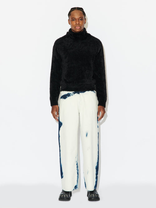 FLUFFY EARS BALACLAVA JUMPER | Charles Jeffrey Loverboy