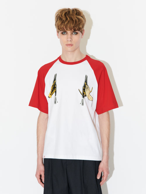 GRAPHIC RAGLAN TEE | Charles Jeffrey Loverboy