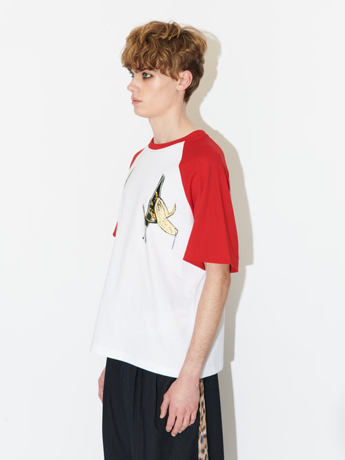 GRAPHIC RAGLAN TEE | Charles Jeffrey Loverboy