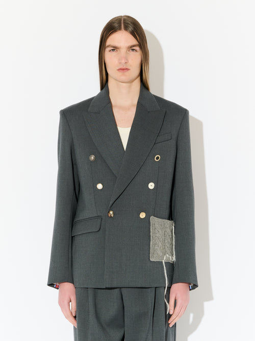 EDINBURGH JACKET in GREY | Charles Jeffrey Loverboy