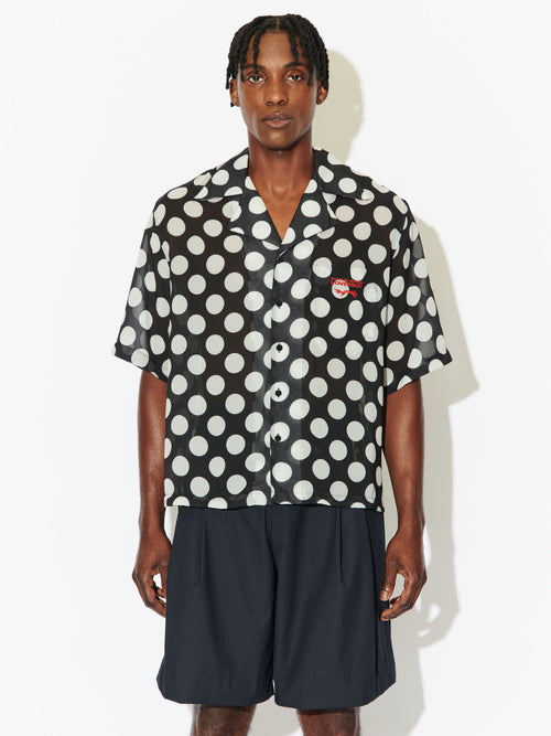 HAWAIIAN SHIRT IN BLACK | Charles Jeffrey Loverboy