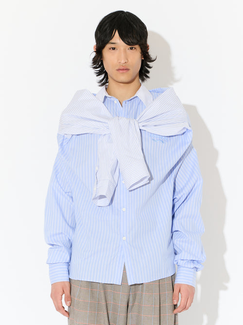 HUG SHIRT in BLUE | Charles Jeffrey Loverboy