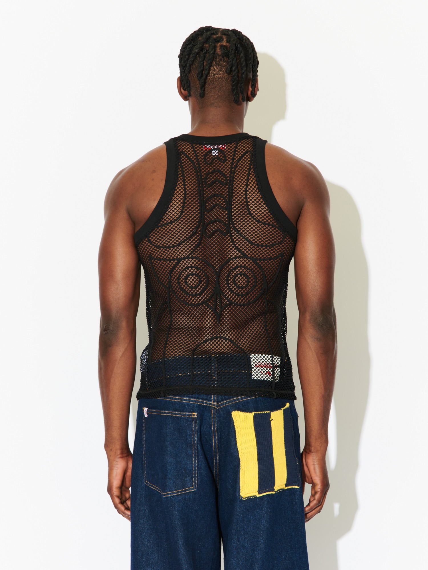 Charles Jeffrey LOVERBOY グラフィックスラッシュベスト CHARLES JEFFREY LOVERBOY - Graphic Slash Lion Print Vest