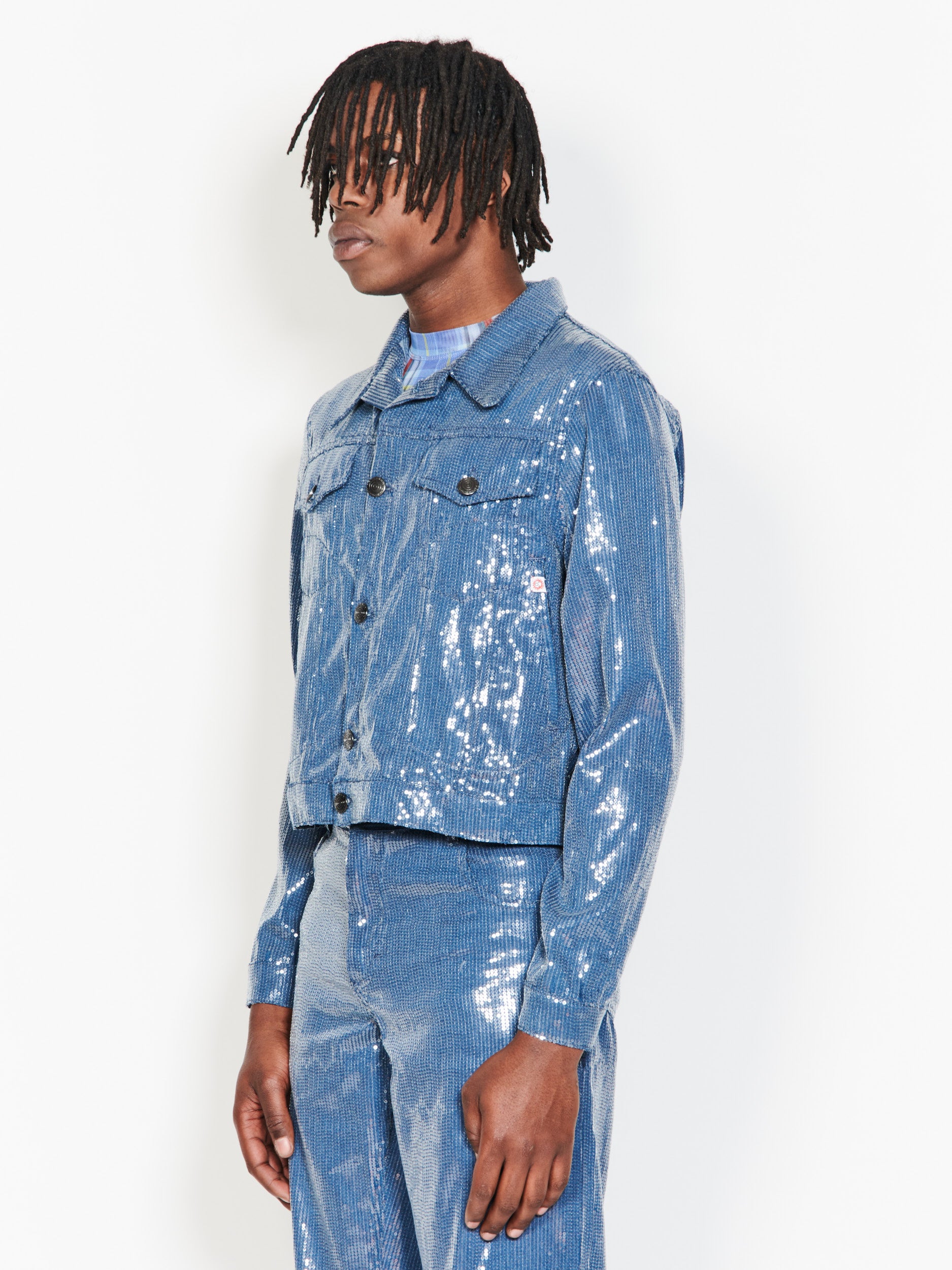 ART DENIM JACKET