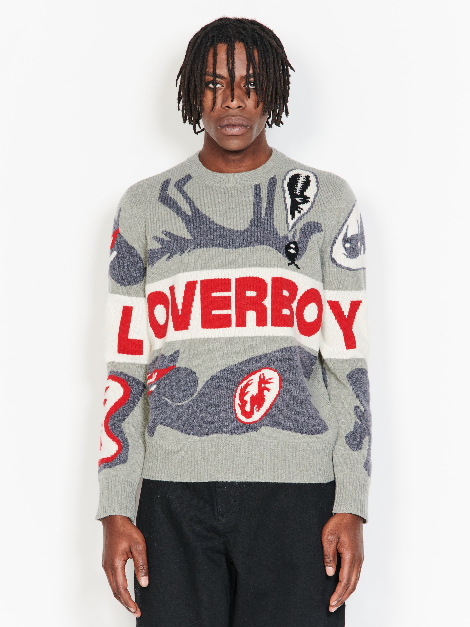 LOVERBOY LOGO JUMPER | Charles Jeffrey LOVERBOY