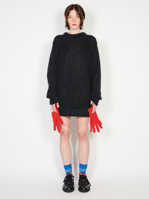 GLOVES MOHAIR JUMPER | Charles Jeffrey Loverboy