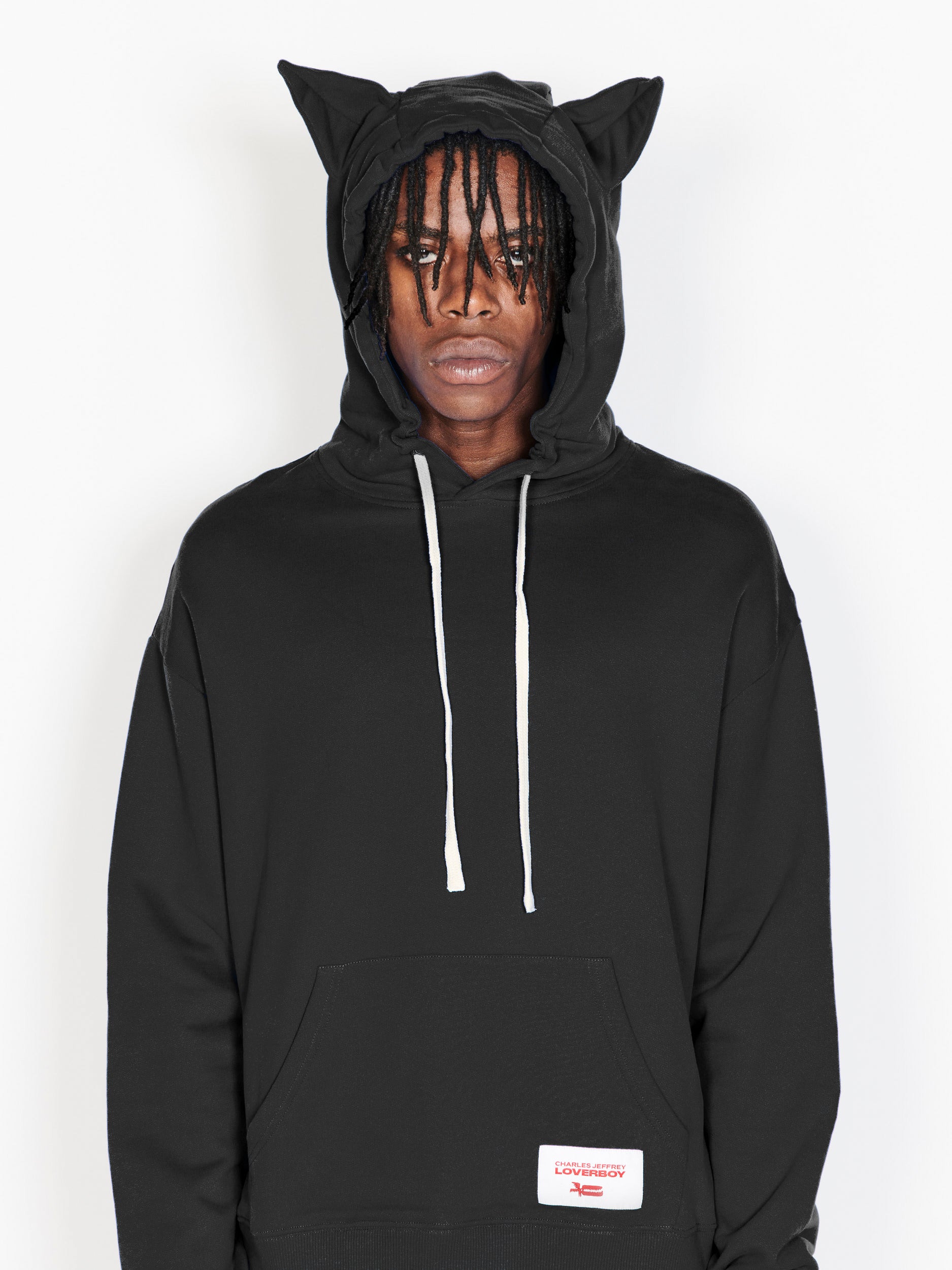 LABEL EARS HOODY