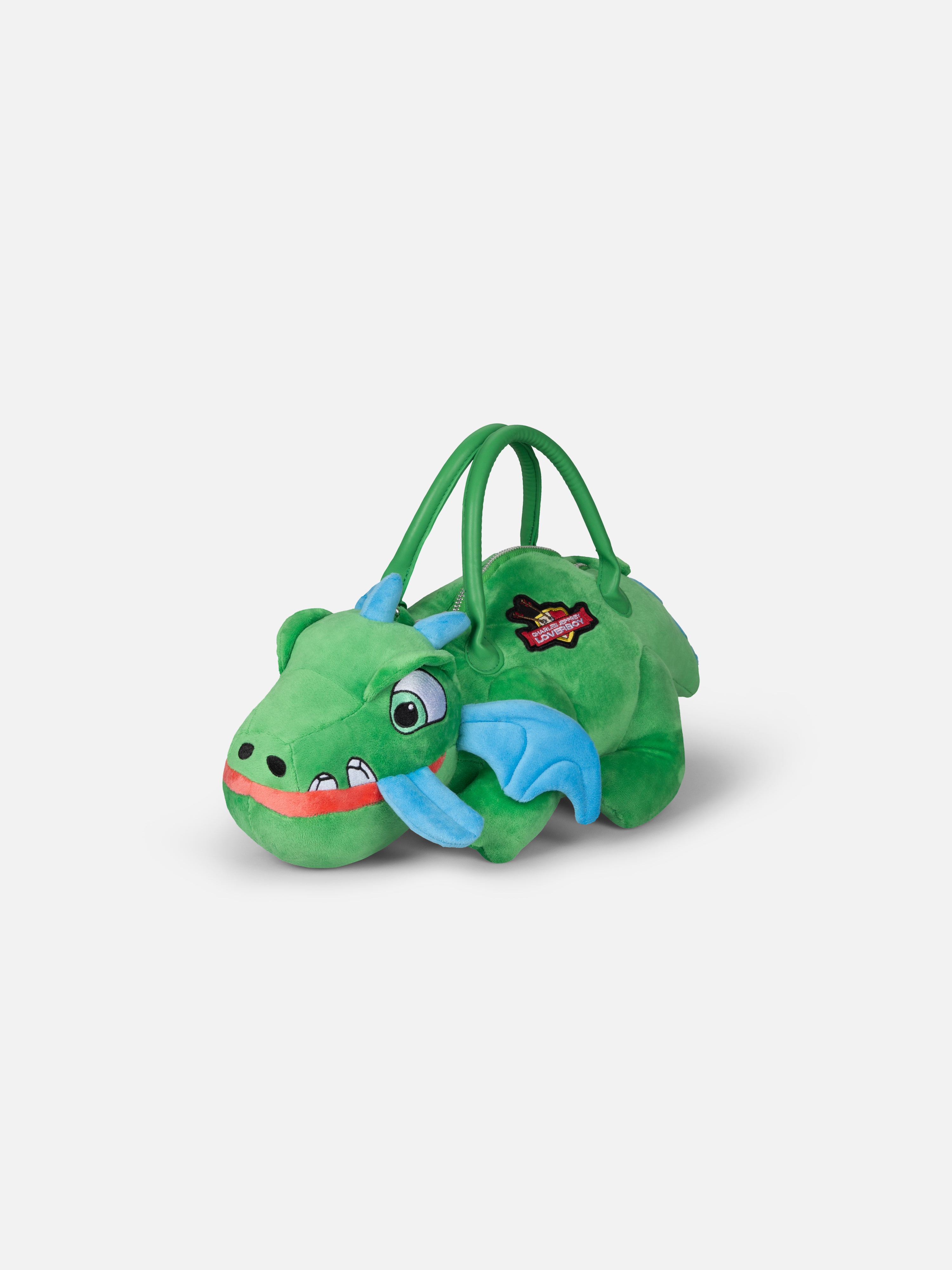 Charles Jeffrey LOVERBOY Black Gromlin Clasp Bag Charles