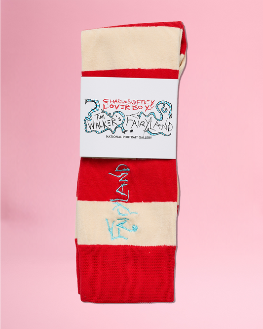 TIM WALKER x NATIONAL PORTRAIT GALLERY 'FAIRYLAND' LONG SOCKS