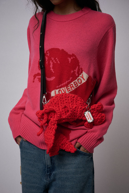 MINI LOBSTER BAG in RED