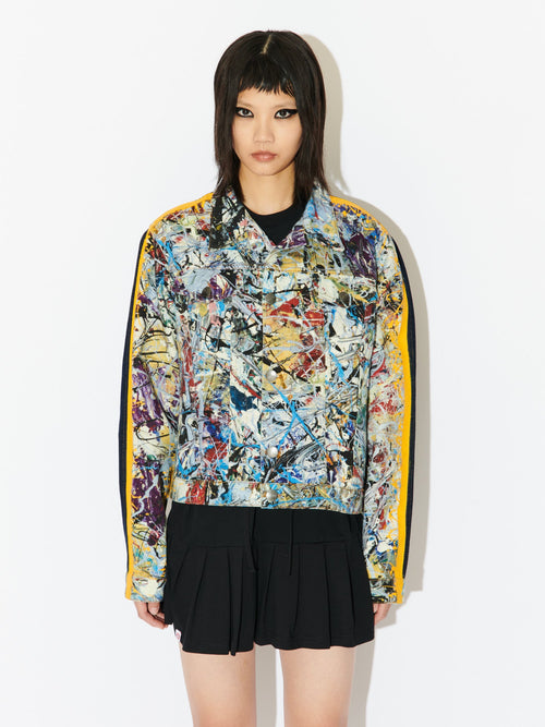 ART DENIM JACKET | Charles Jeffrey Loverboy
