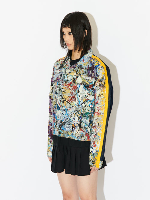 ART DENIM JACKET | Charles Jeffrey Loverboy