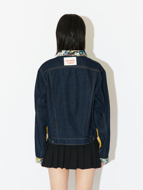 ART DENIM JACKET | Charles Jeffrey Loverboy