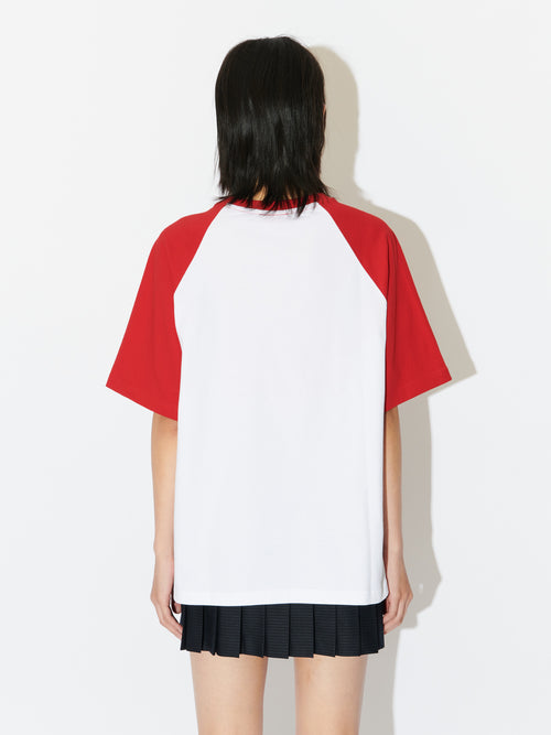 GRAPHIC RAGLAN TEE | Charles Jeffrey Loverboy