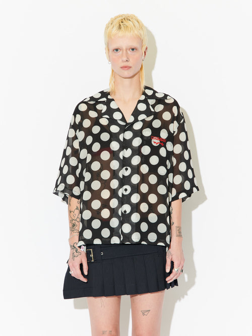 HAWAIIAN SHIRT IN BLACK | Charles Jeffrey Loverboy