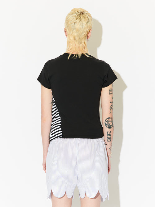 BABY MUSCLE TEE in BLACK | Charles Jeffrey Loverboy