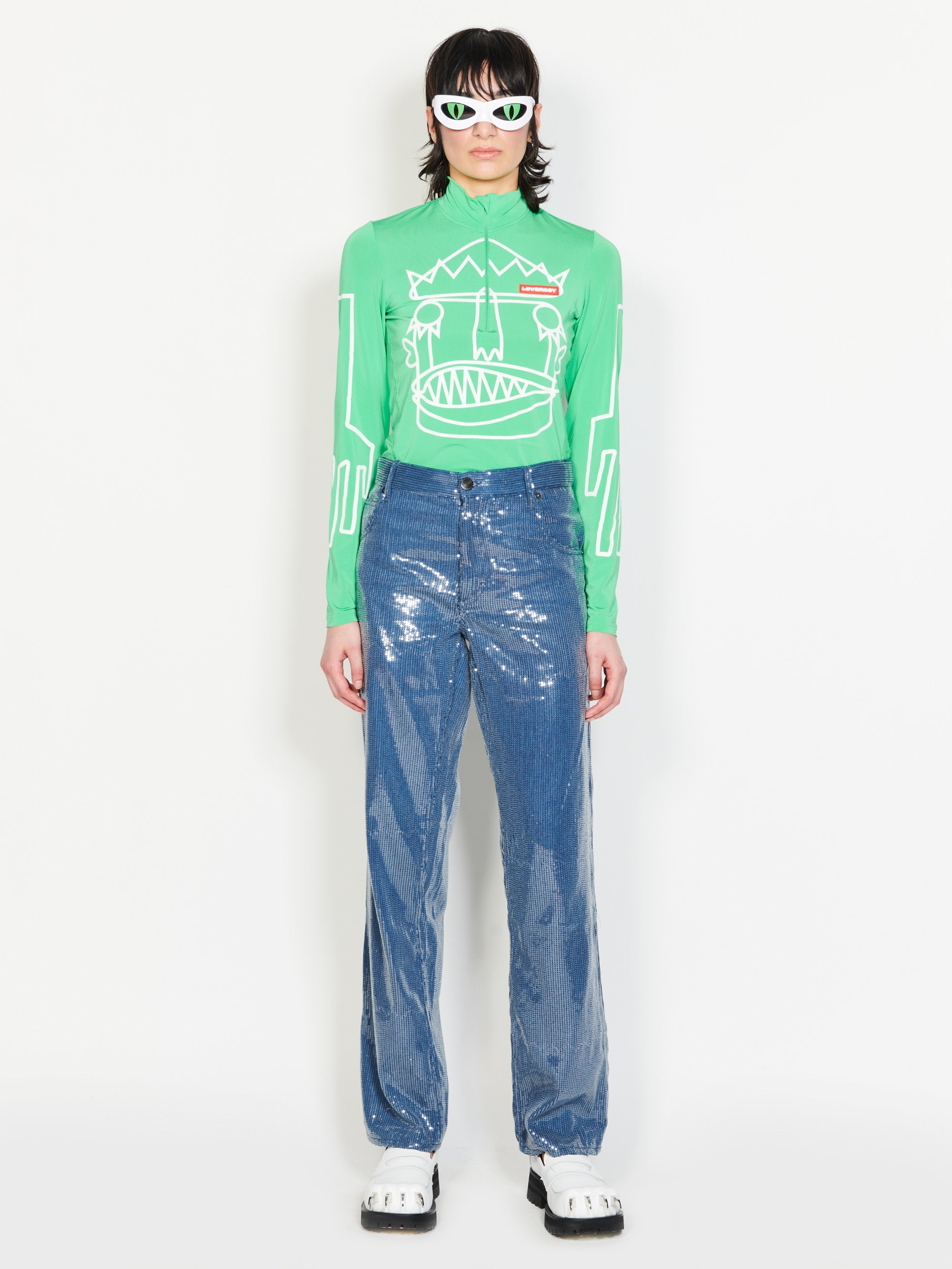 Streetwear Pants: cargo and buckle | Charles Jeffrey Loverboy