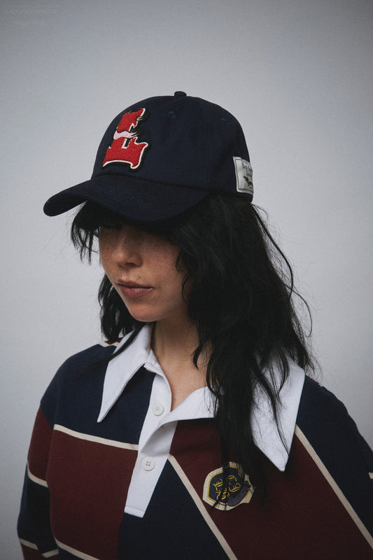 BADGE CAP in NAVY