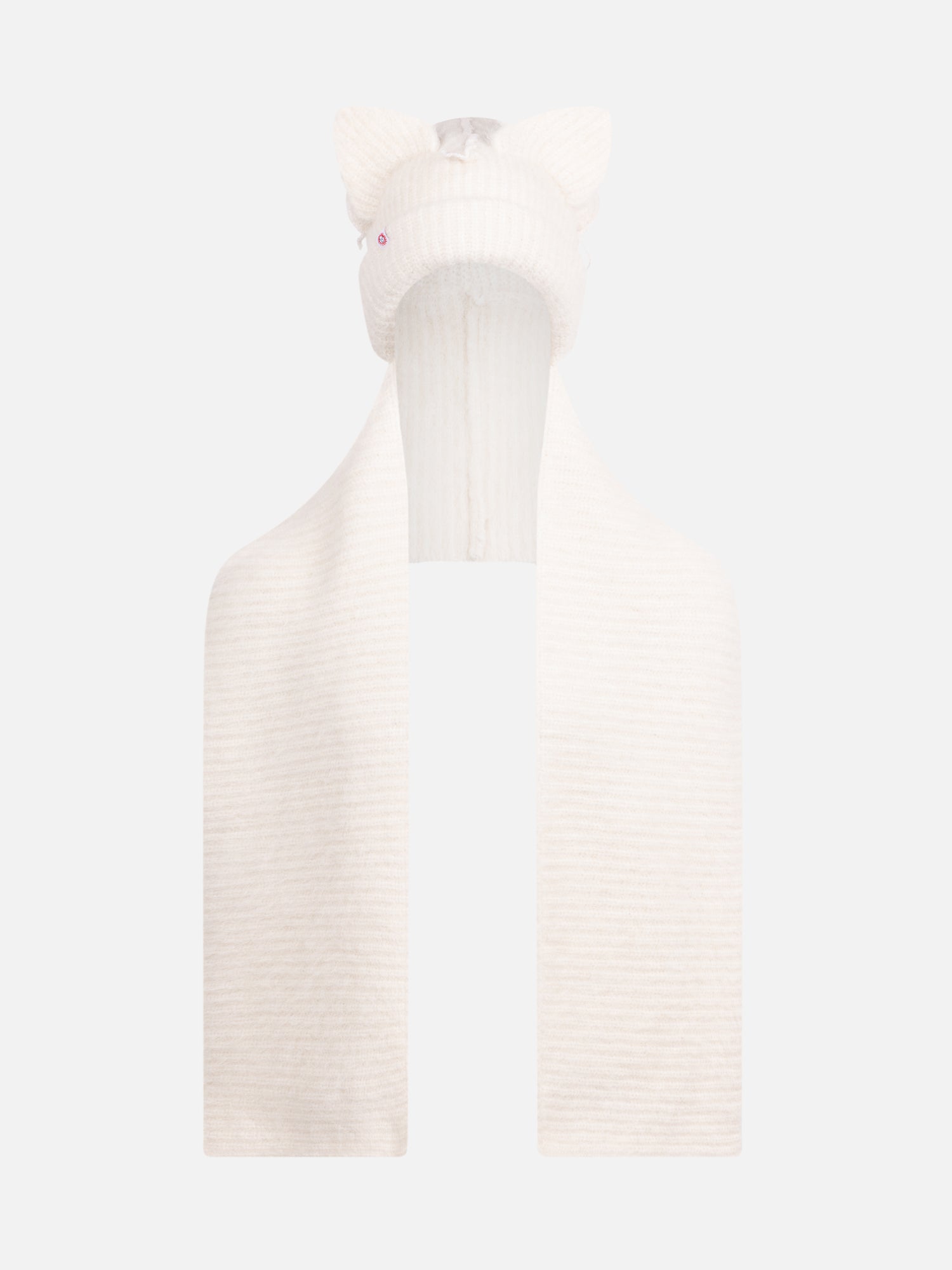 CHUNKY EARS BEANIE in ECRU