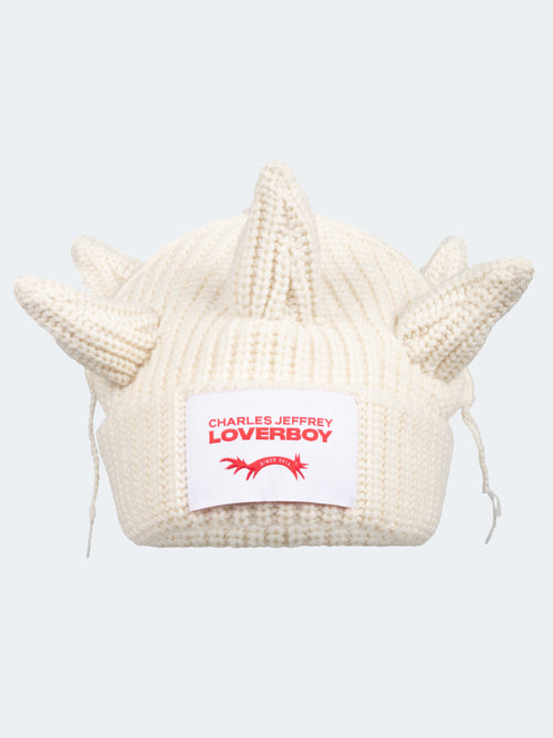 CHUNKY BERSERKER BEANIE in ECRU