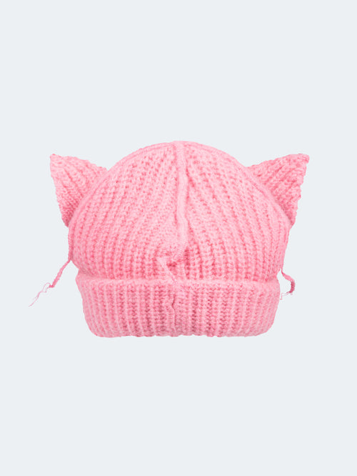 CHUNKY EARS BEANIE EXCLUSIVE in PINK