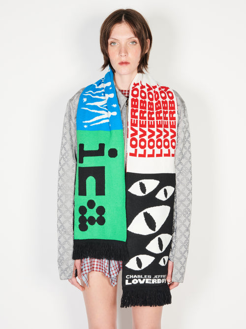 ICA x CHARLES JEFFREY LOVERBOY SCARF